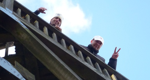 Ausrichter Tea und Präsident Mikka meinten es im Griff zu haben.