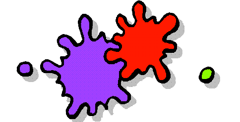 Rot und blau! Getroffen!